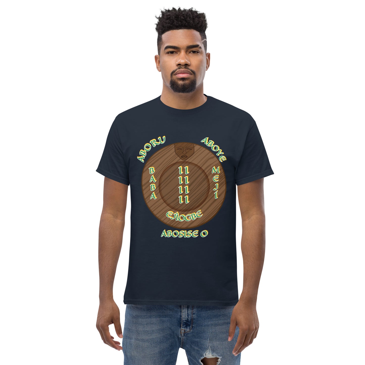 Baba Ejiogbe MEJI 2 Lucumi Unisex classic tee