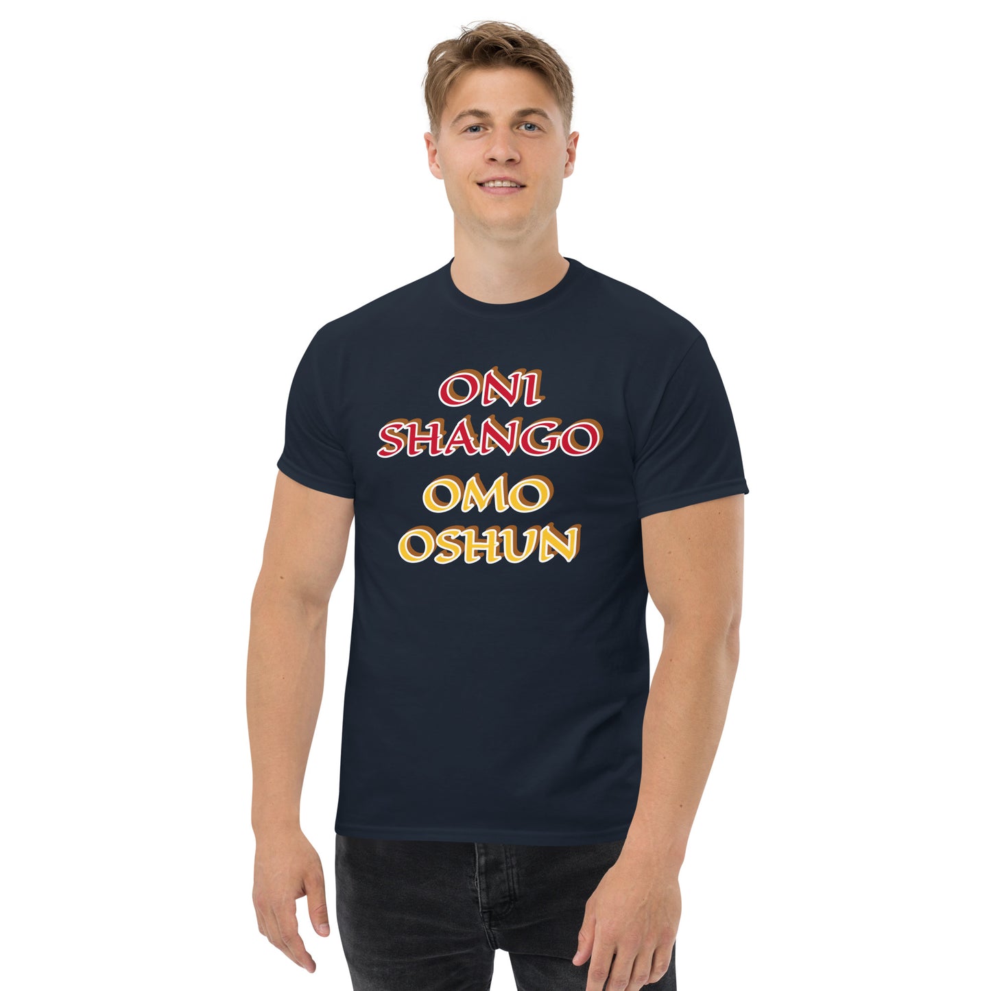 Oni Shango Omo Oshun Lucumi Unisex classic tee