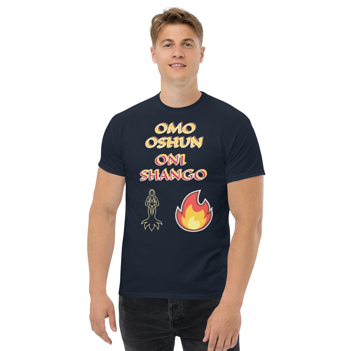 Omo Oshun Oni Shango icon Lucumi Unisex classic tee