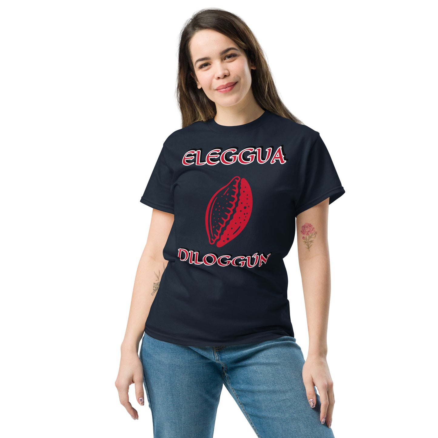 Eleggua Dilogun Lucumi Red Unisex classic tee