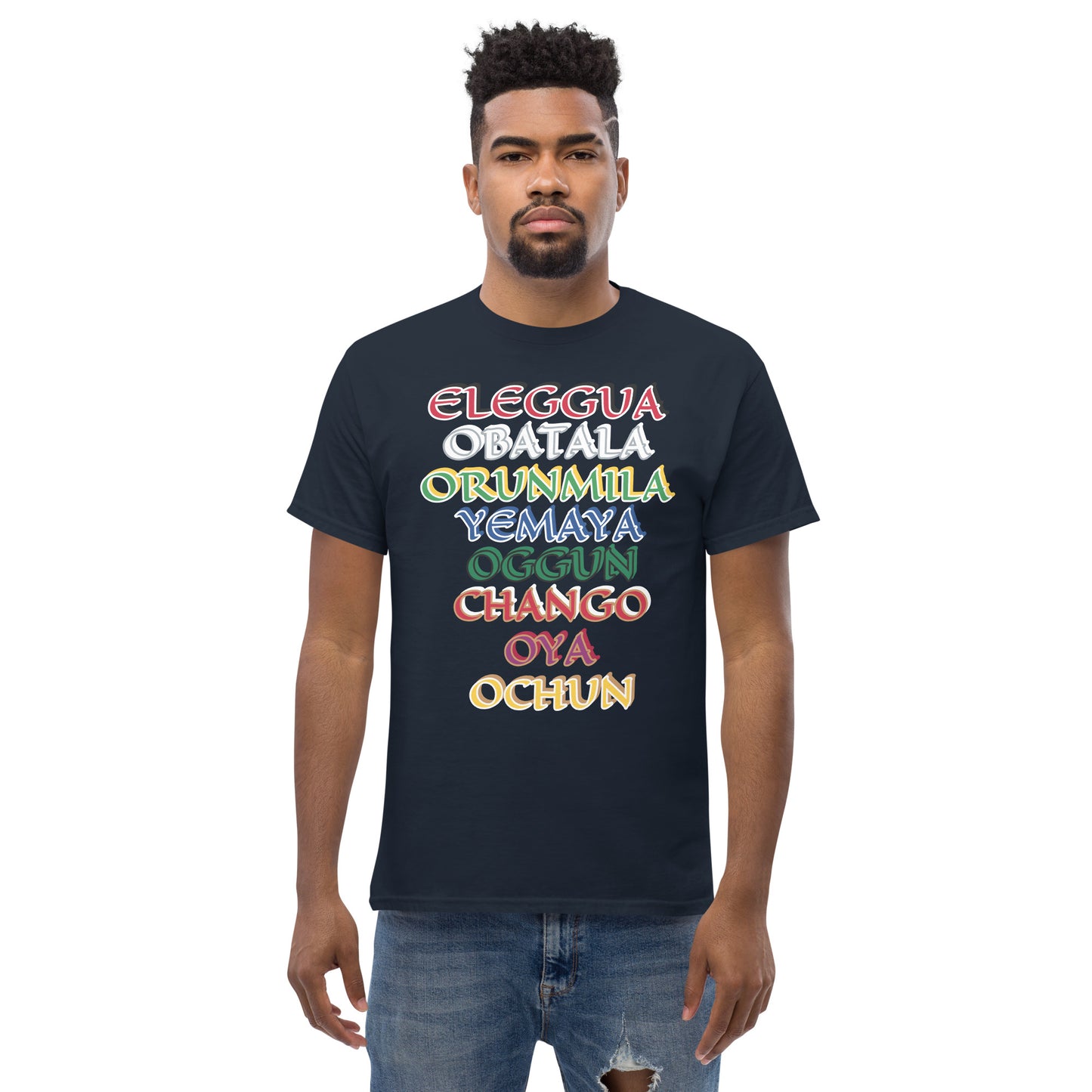 Oricha Hierarchy Lucumi Unisex classic tee 1