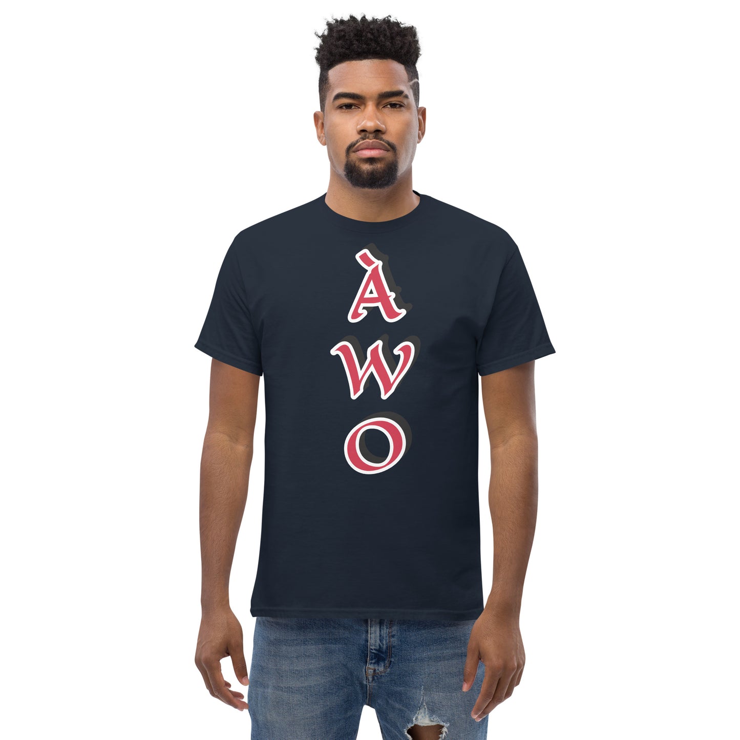 ÀWO Vertical Signature Unisex classic tee