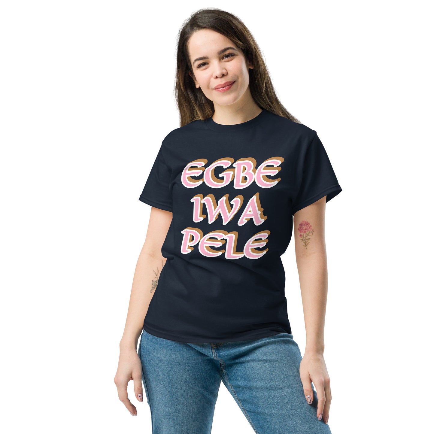 Egbe Iwa Pele Iyanifa Women’s Group alternate Unisex classic tee