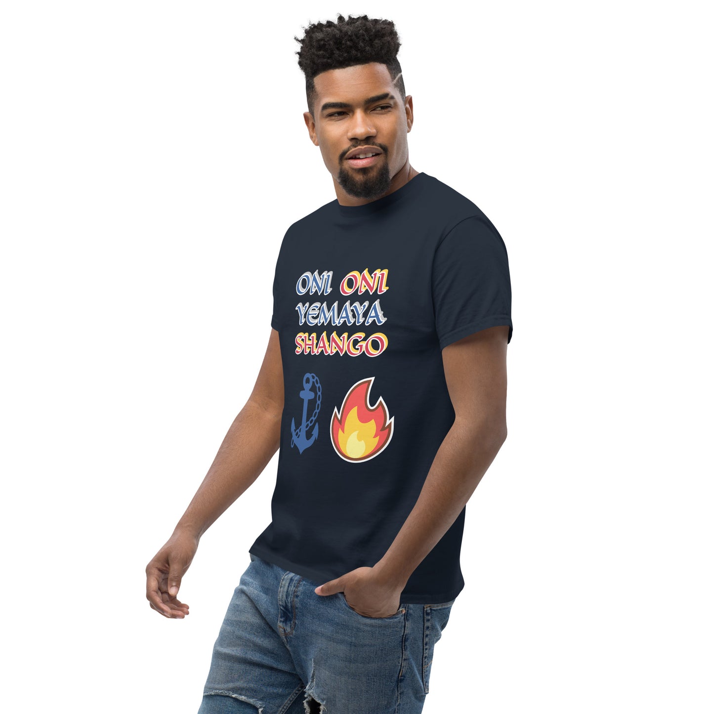 Oni Oni Yemaya/ Shango icon Lucumi Unisex classic tee