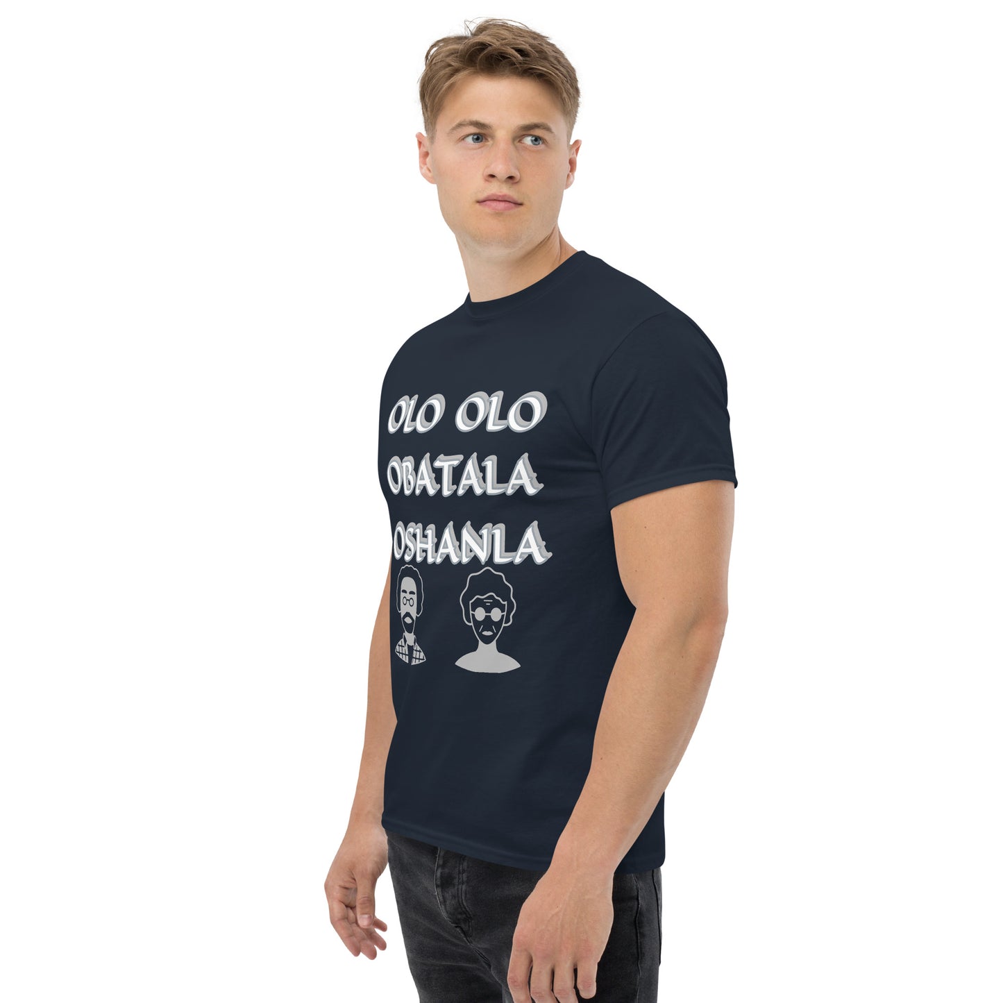 Olo Olo Obatala Oshanla Lucumi icon Unisex classic tee