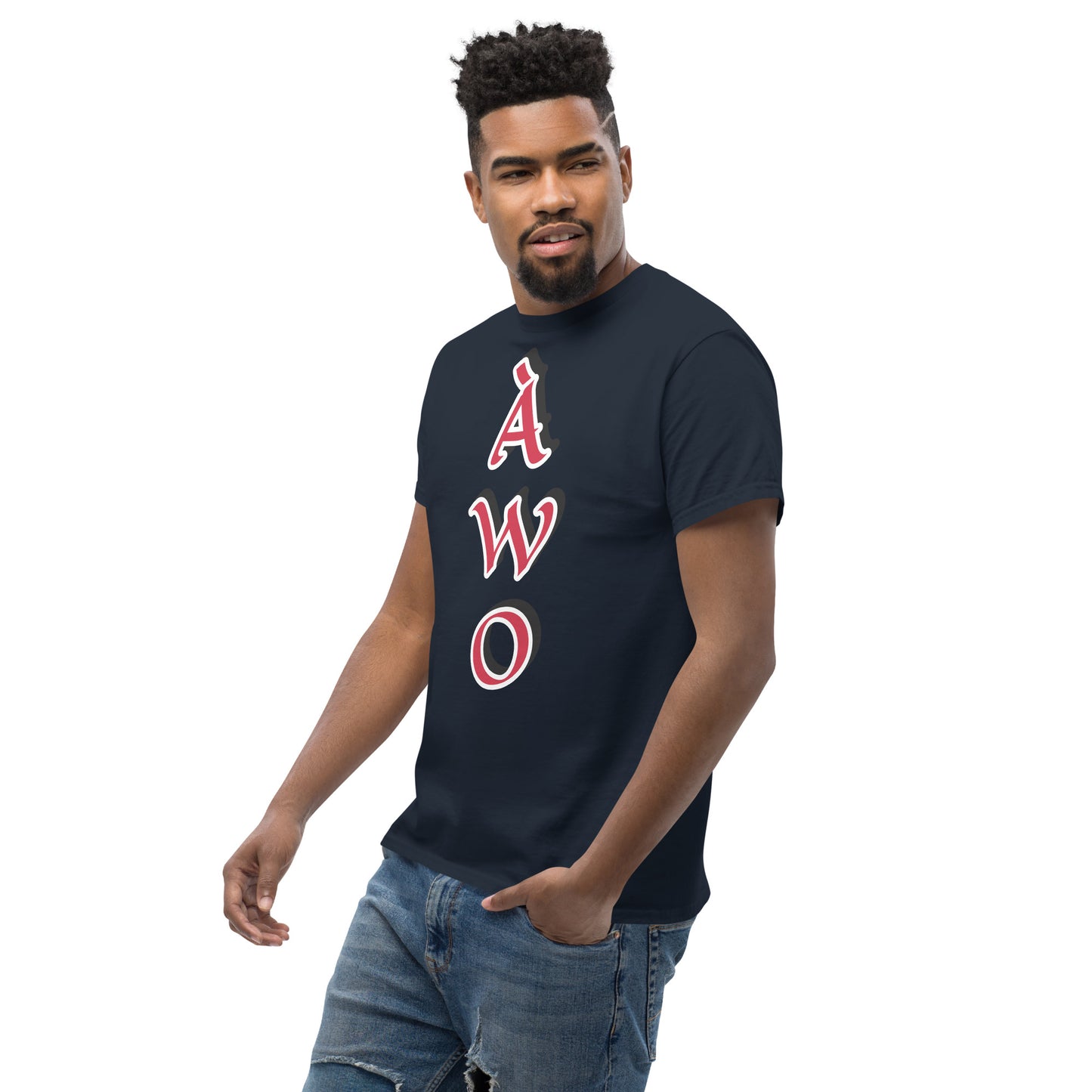 ÀWO Vertical Signature Unisex classic tee