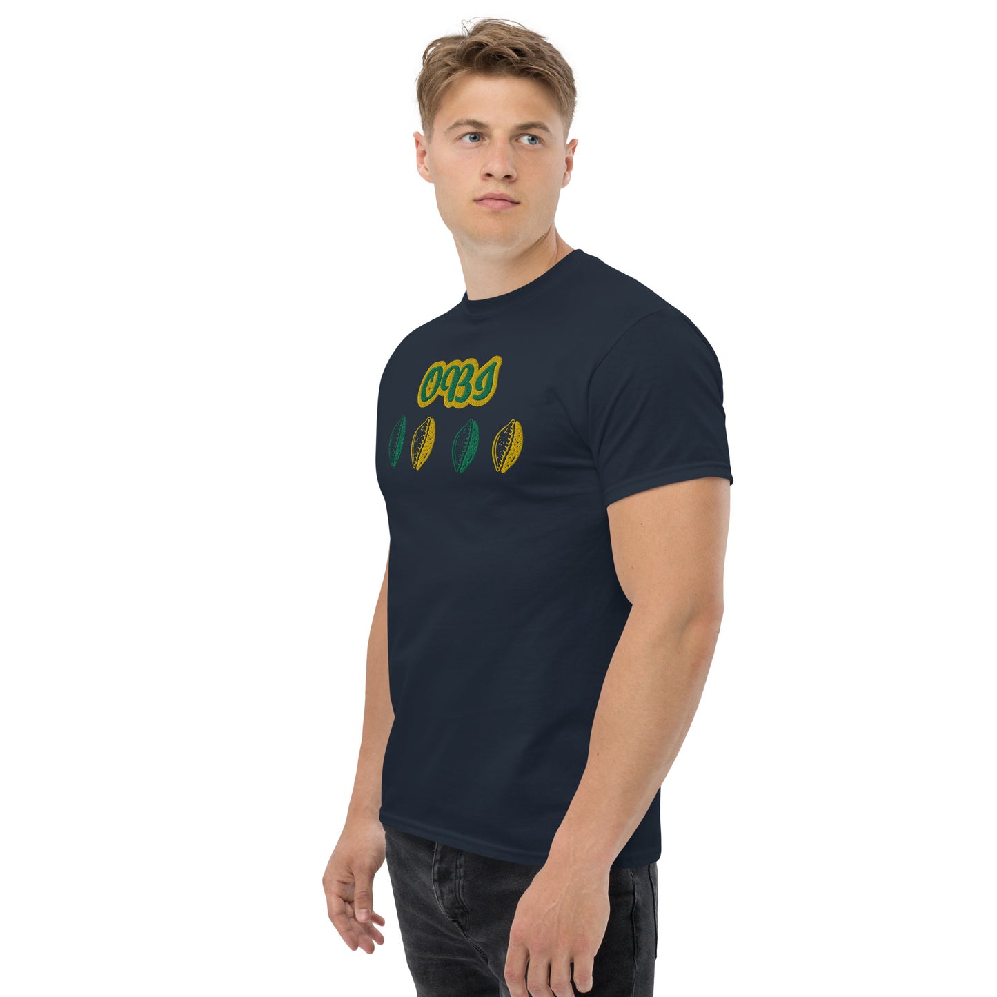 OBI Lucumi Embroidered Unisex classic tee