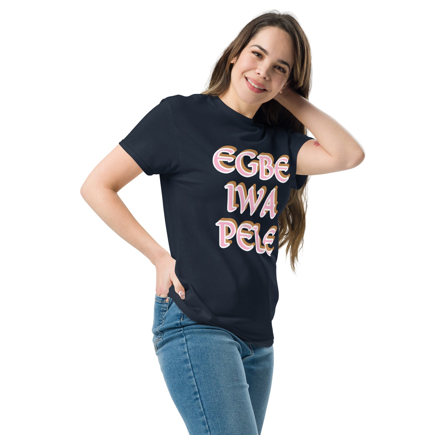 Egbe Iwa Pele Iyanifa Women’s Group alternate Unisex classic tee