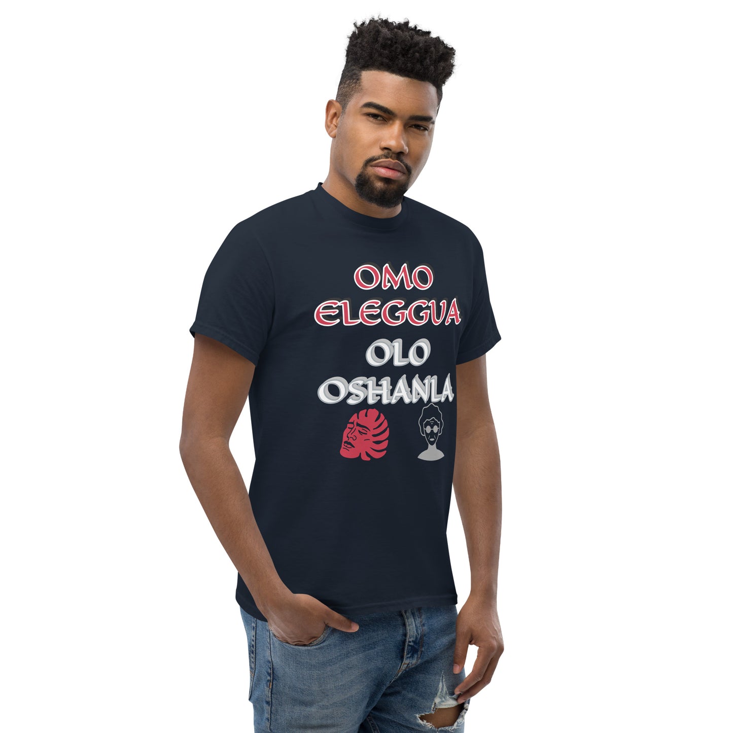 Omo Eleggua Olo OSHANLA icon Lucumi Unisex classic tee