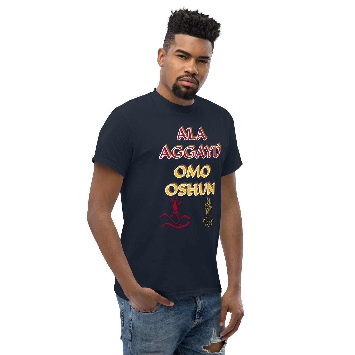 Ala Aggayu Omo Oshun Ololodi Lucumi icon Unisex classic tee