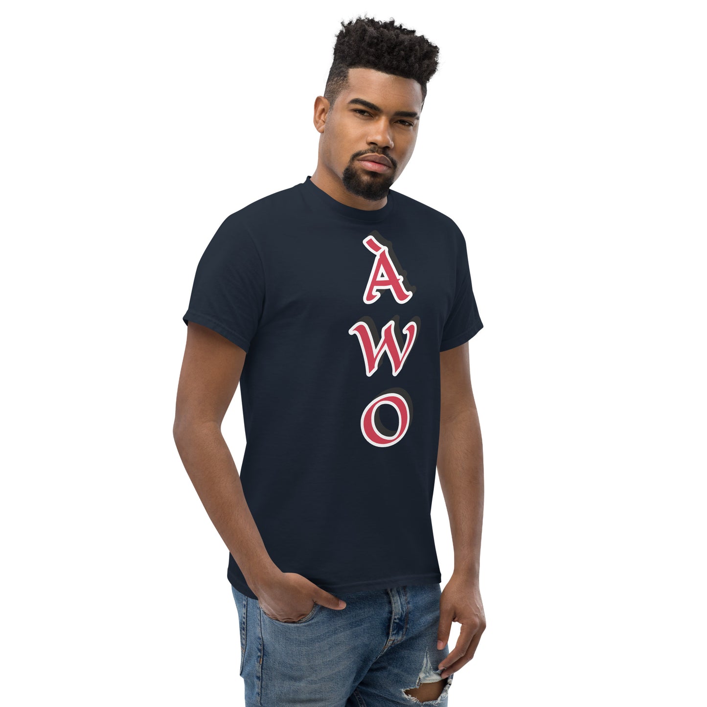 ÀWO Vertical Signature Unisex classic tee