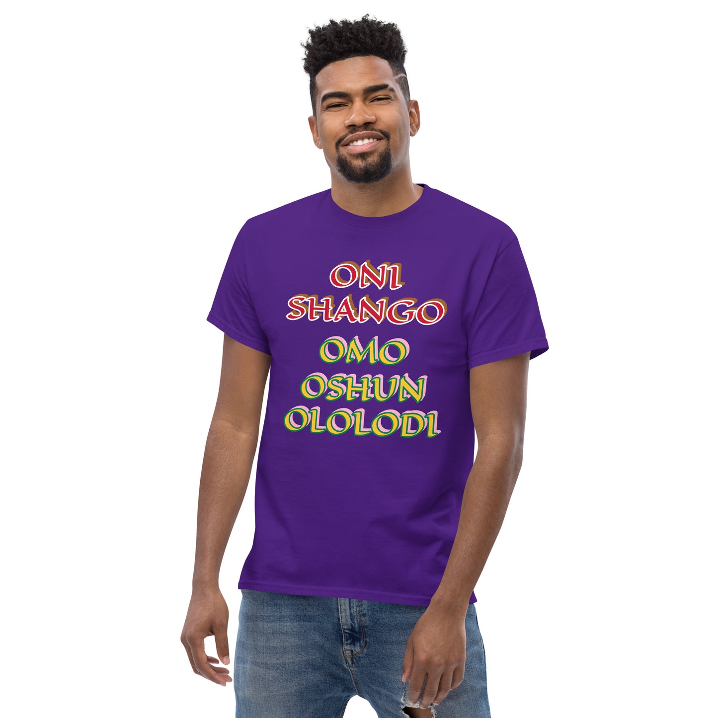 Oni Shango Omo Oshun Ololodi Lucumi Unisex classic tee