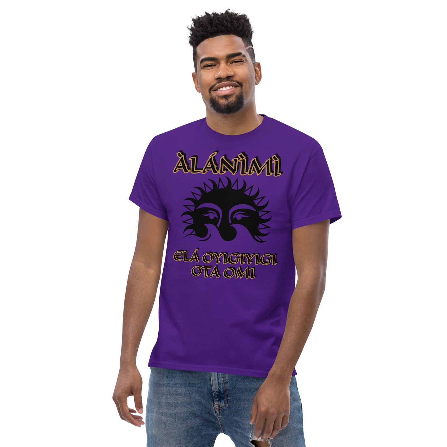 Alanimi Black Icon Unisex classic tee