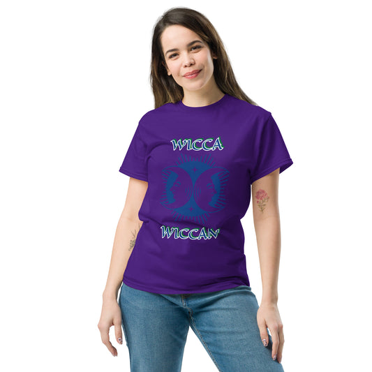 Wicca Blue Wiccan Unisex classic tee