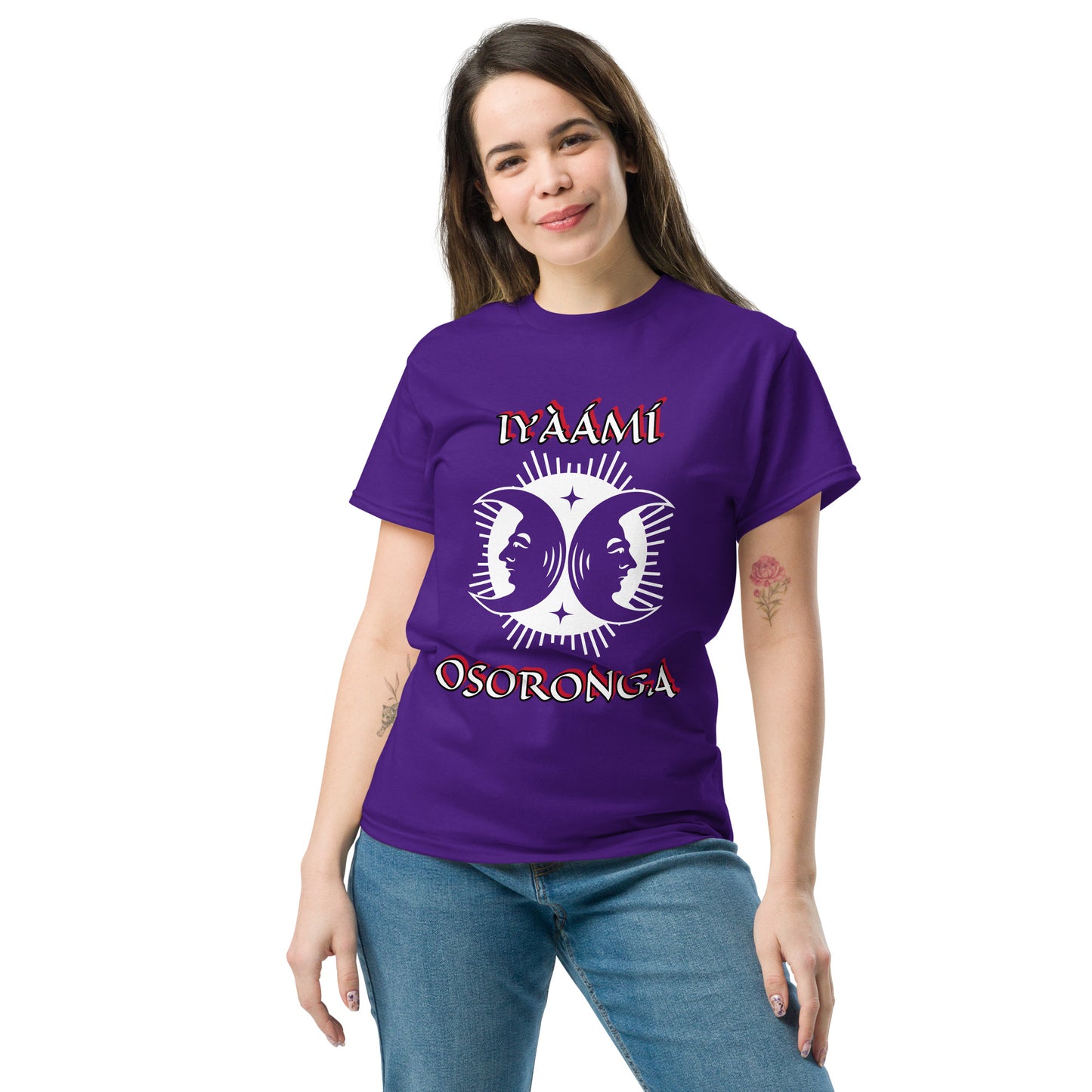 Iyaami Osoronga Funfun 1 Unisex classic tee