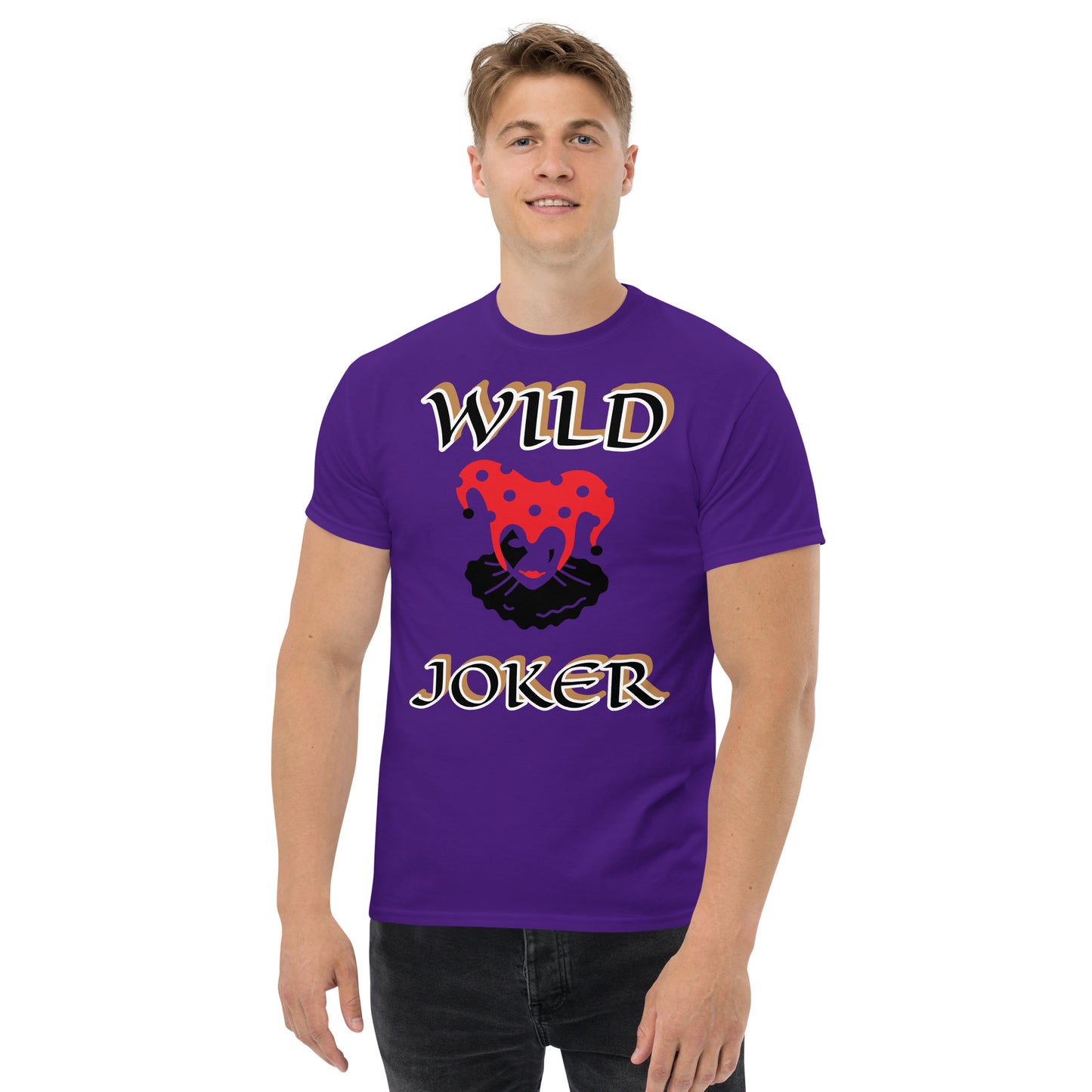 Wild Joker Black 1 Unisex classic tee