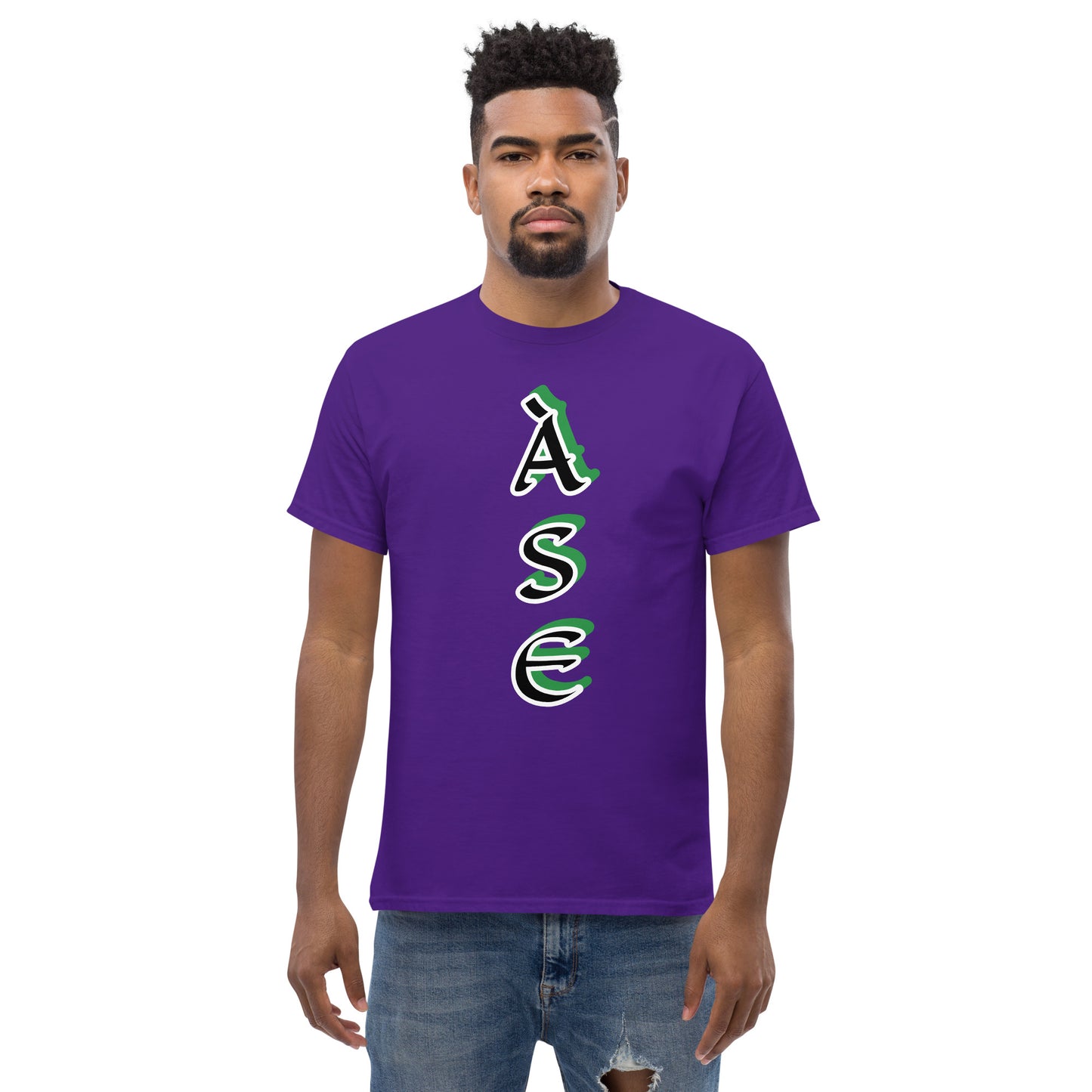 Ase Aje ju Ogun 3 vertical Unisex classic tee