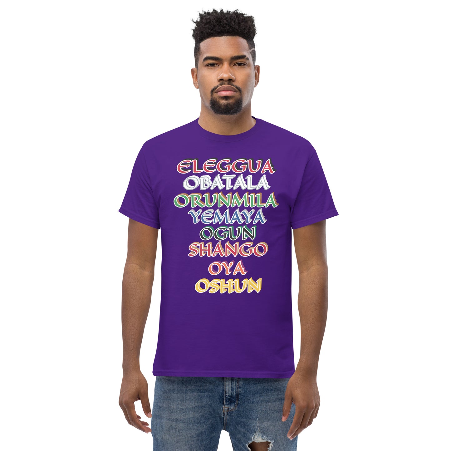 Orisha Hierarchy Lucumi Unisex classic tee