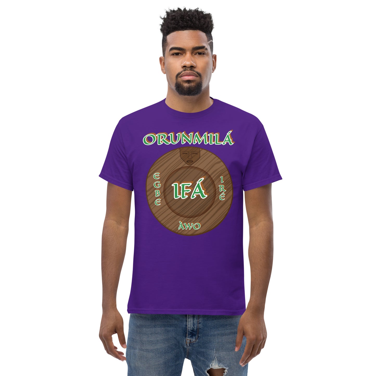 ORUNMILÁ Egbe IRÉ ÀWO Ifa Isese Unisex classic tee