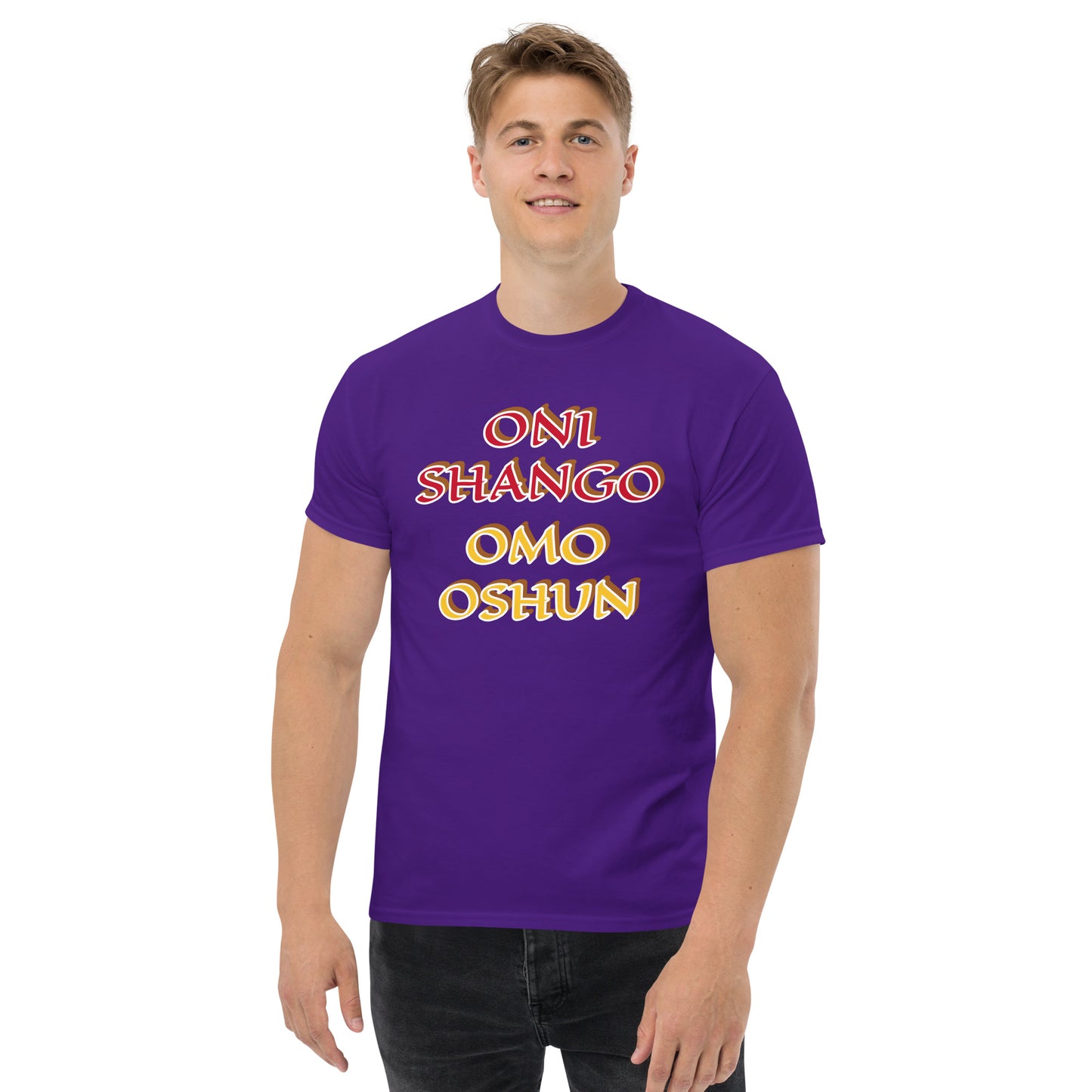 Oni Shango Omo Oshun Lucumi Unisex classic tee