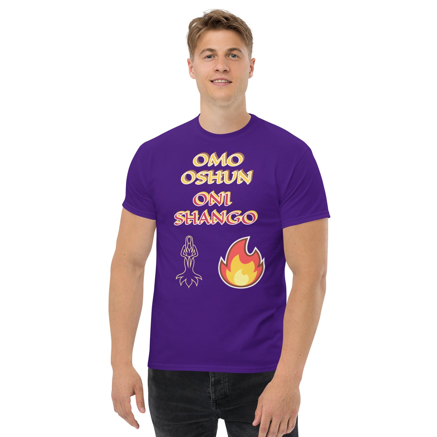 Omo Oshun Oni Shango icon Lucumi Unisex classic tee