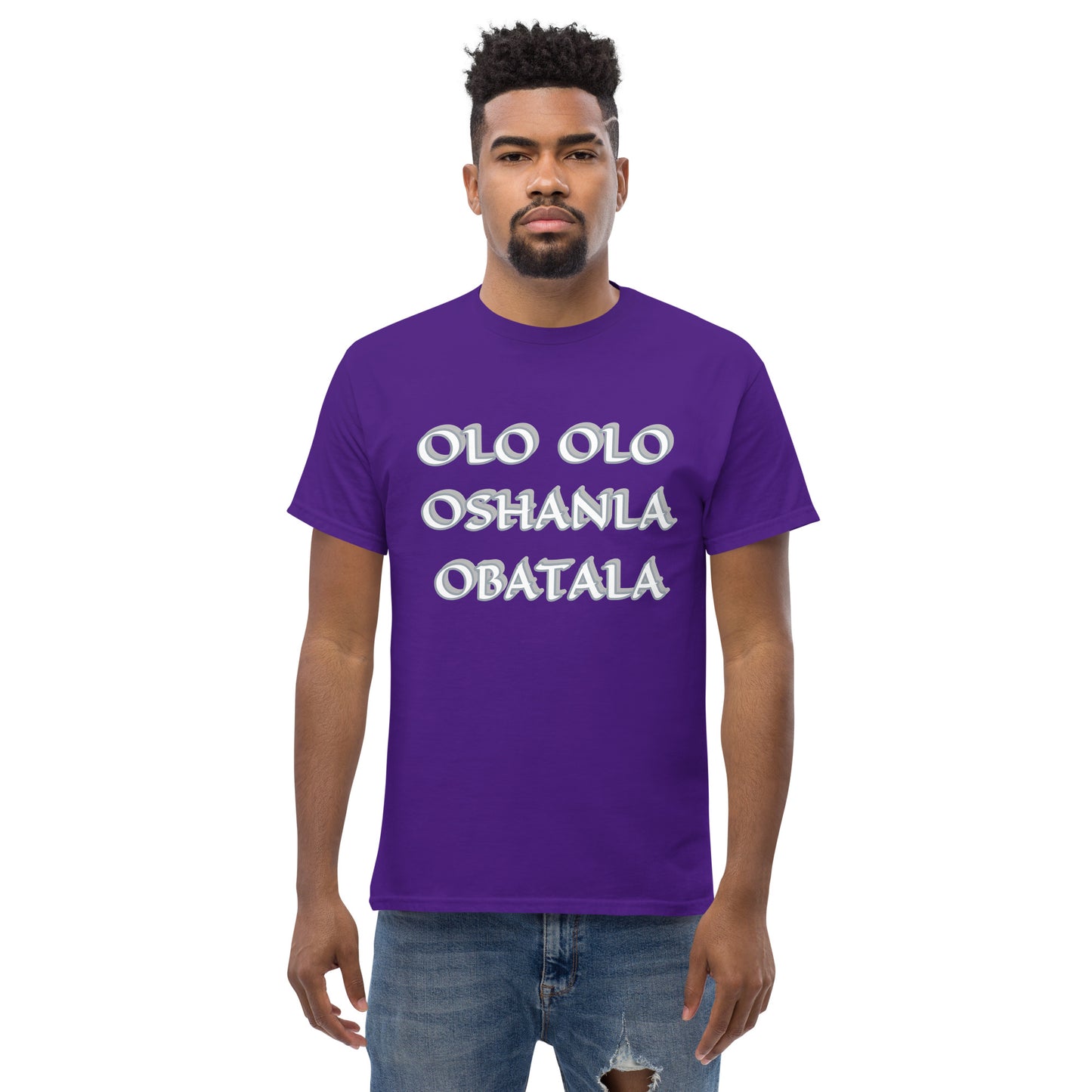 Olo Olo Oshanla Obatala Lucumi Unisex classic tee