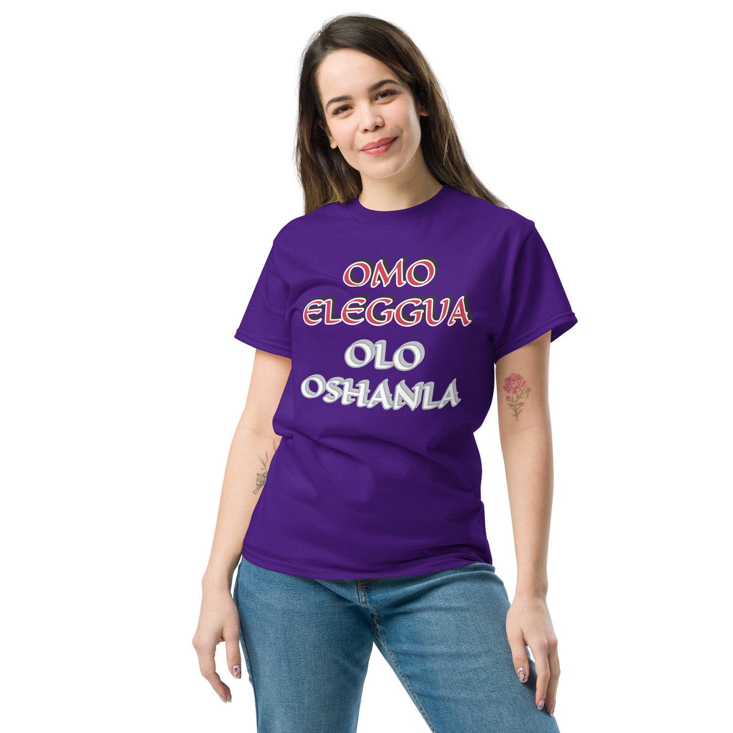 Omo Eleggua Olo OSHANLA Lucumi Unisex classic tee