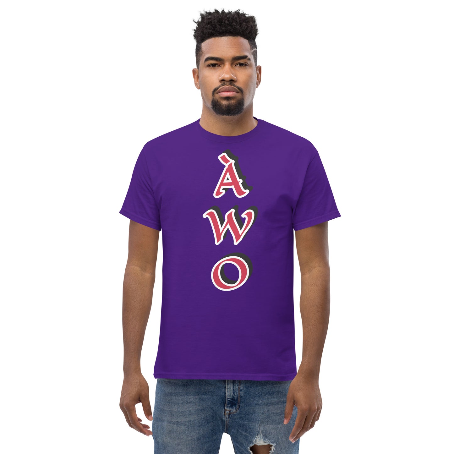 ÀWO Vertical Signature Unisex classic tee