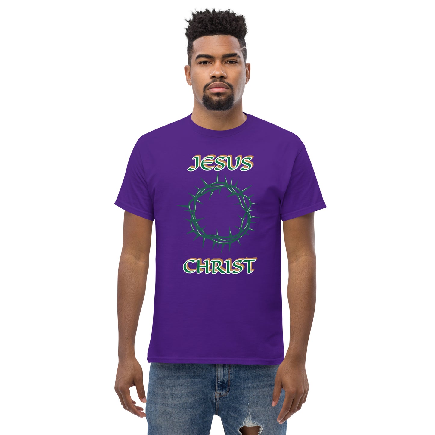 Jesus Christ Crown of Thorns classic tee