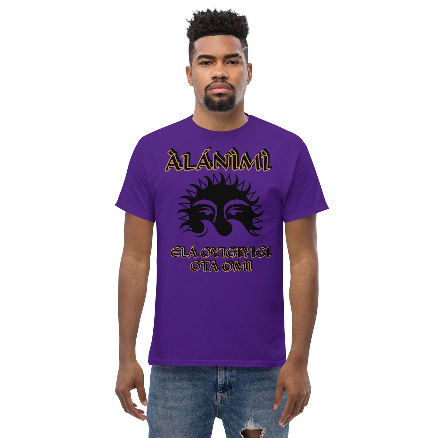 Alanimi Black Icon Unisex classic tee
