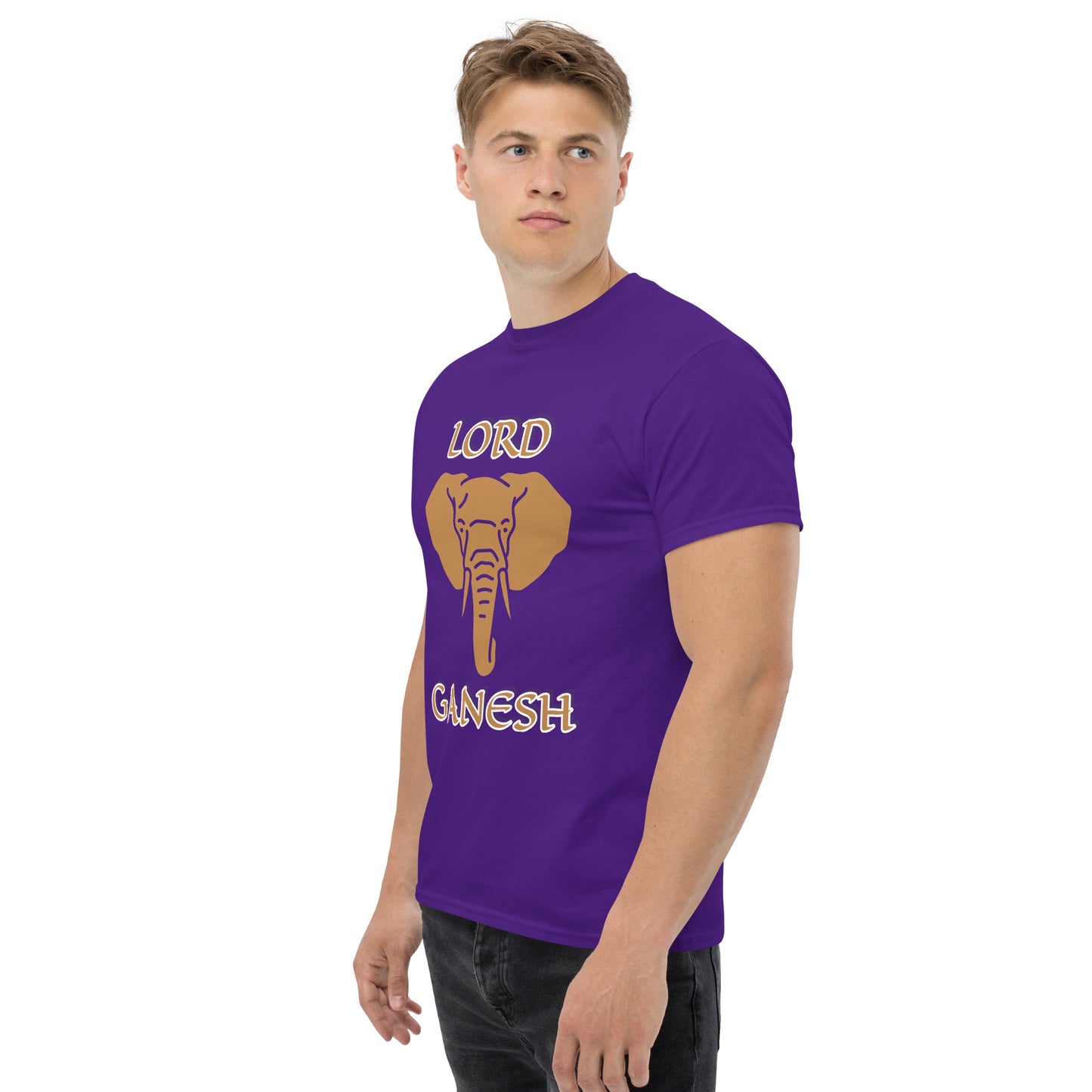 Lord Ganesh Gold Unisex classic tee