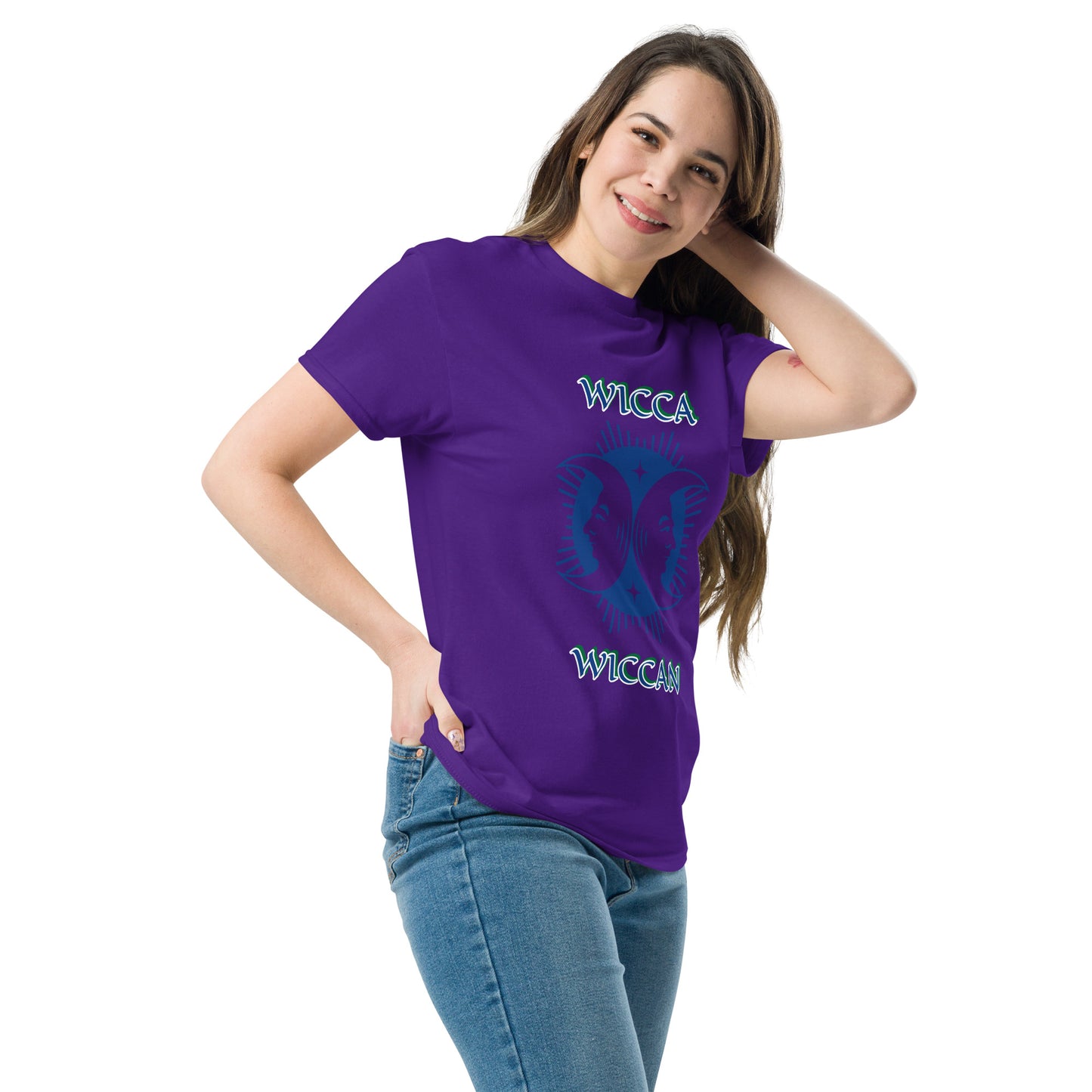 Wicca Blue Wiccan Unisex classic tee