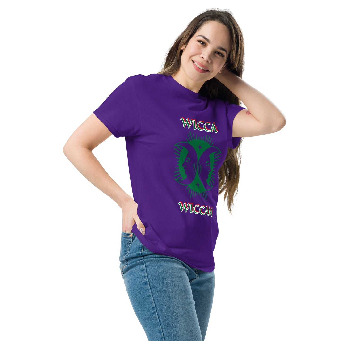 Wicca Green Wiccan Unisex classic tee