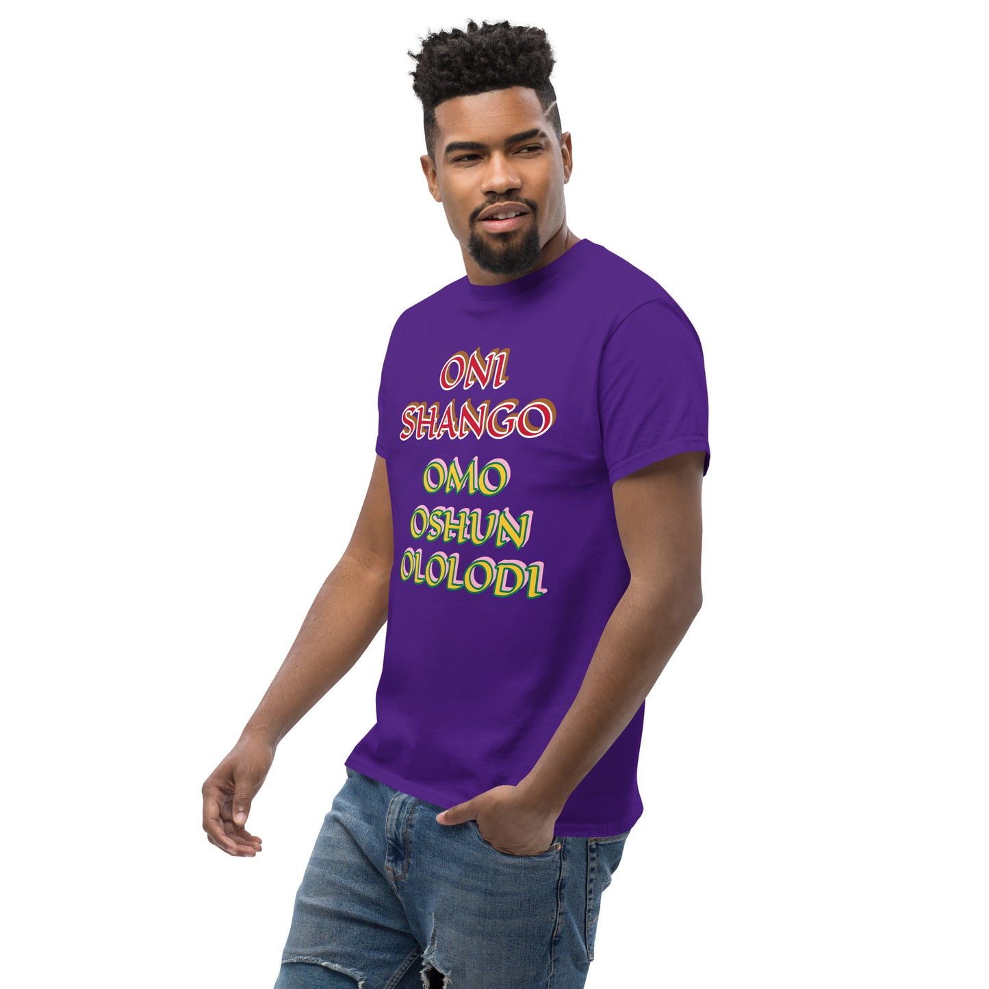 Oni Shango Omo Oshun Ololodi Lucumi Unisex classic tee