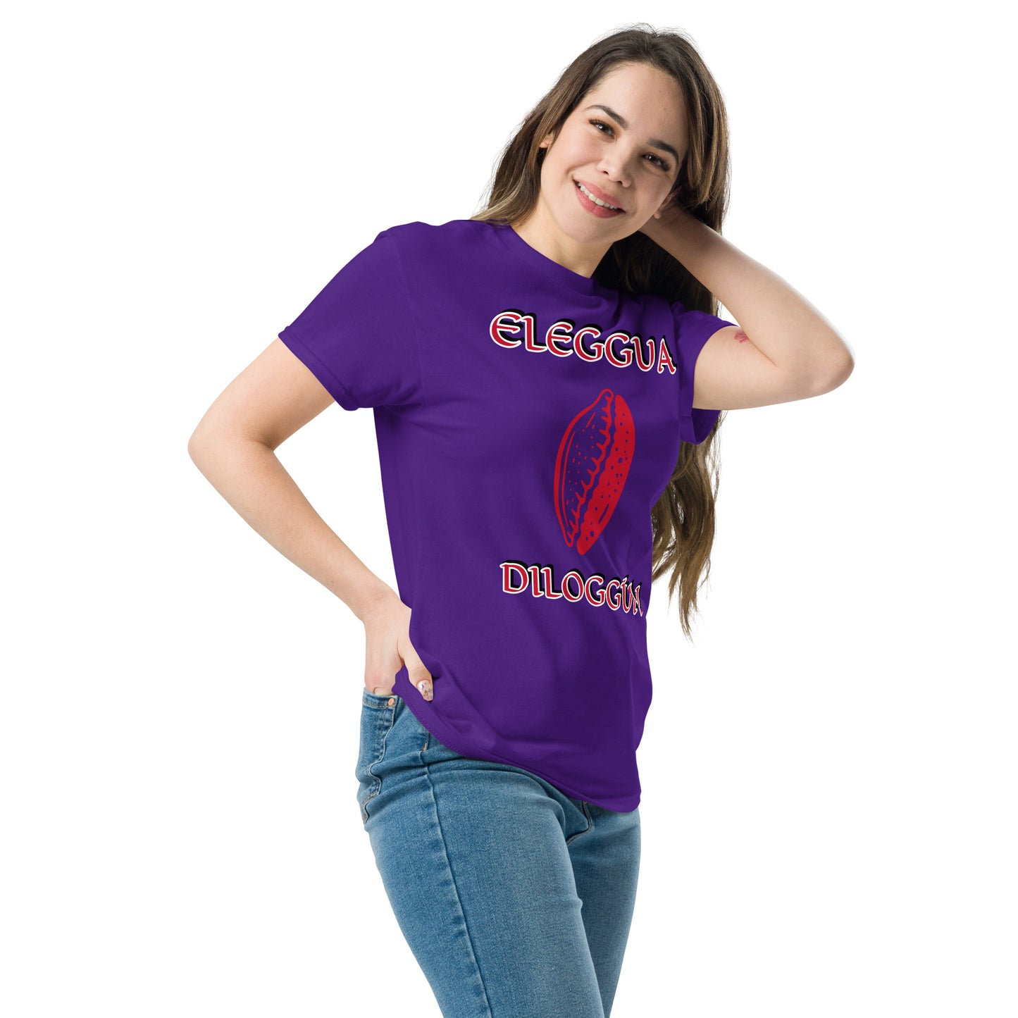 Eleggua Dilogun Lucumi Red Unisex classic tee