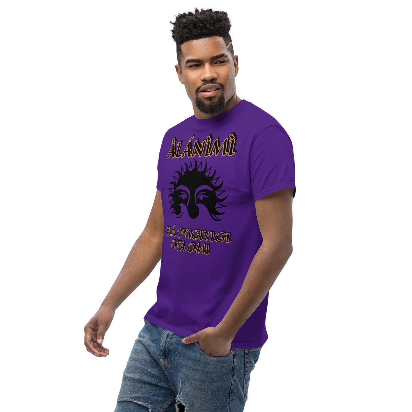 Alanimi Black Icon Unisex classic tee