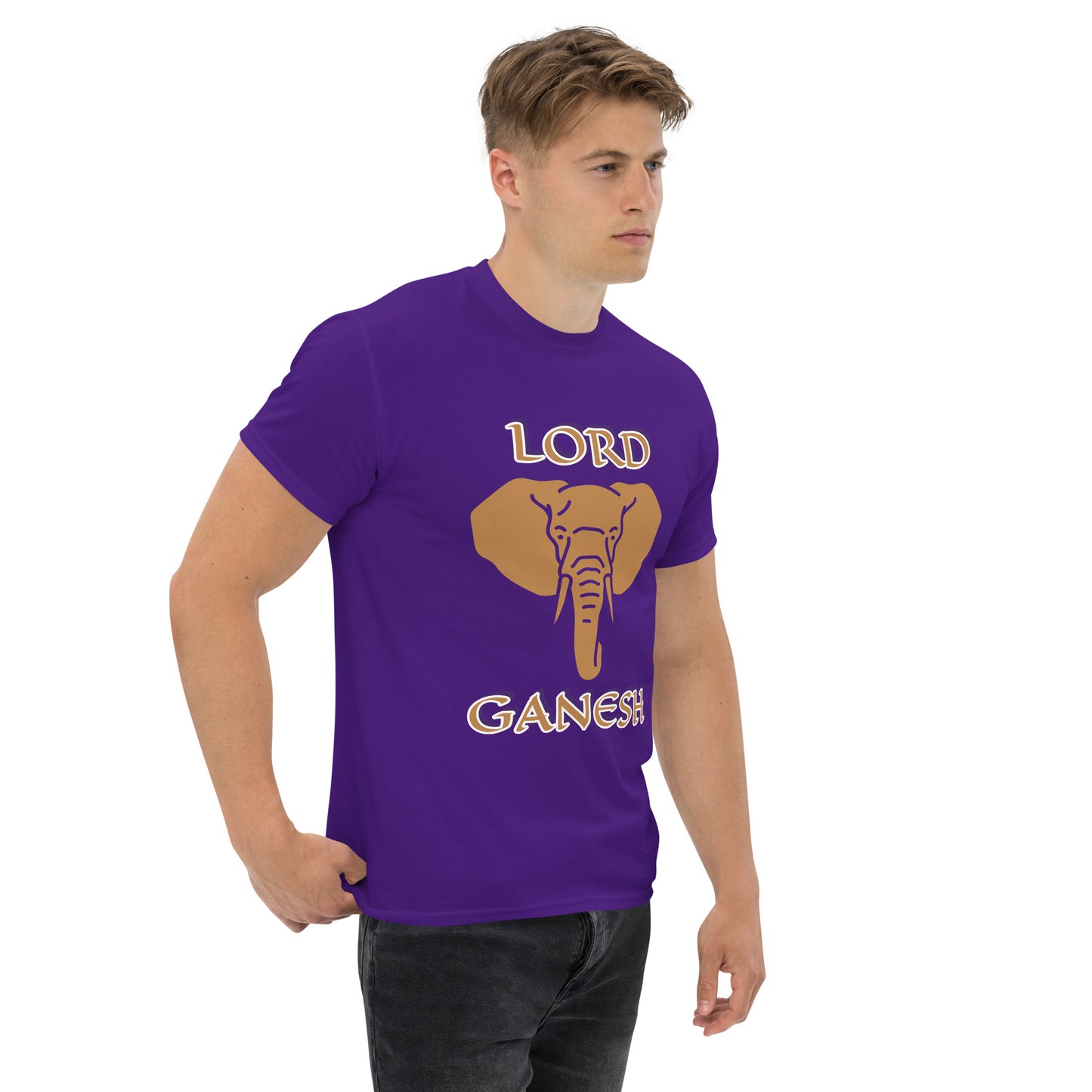 Lord Ganesh Gold Unisex classic tee