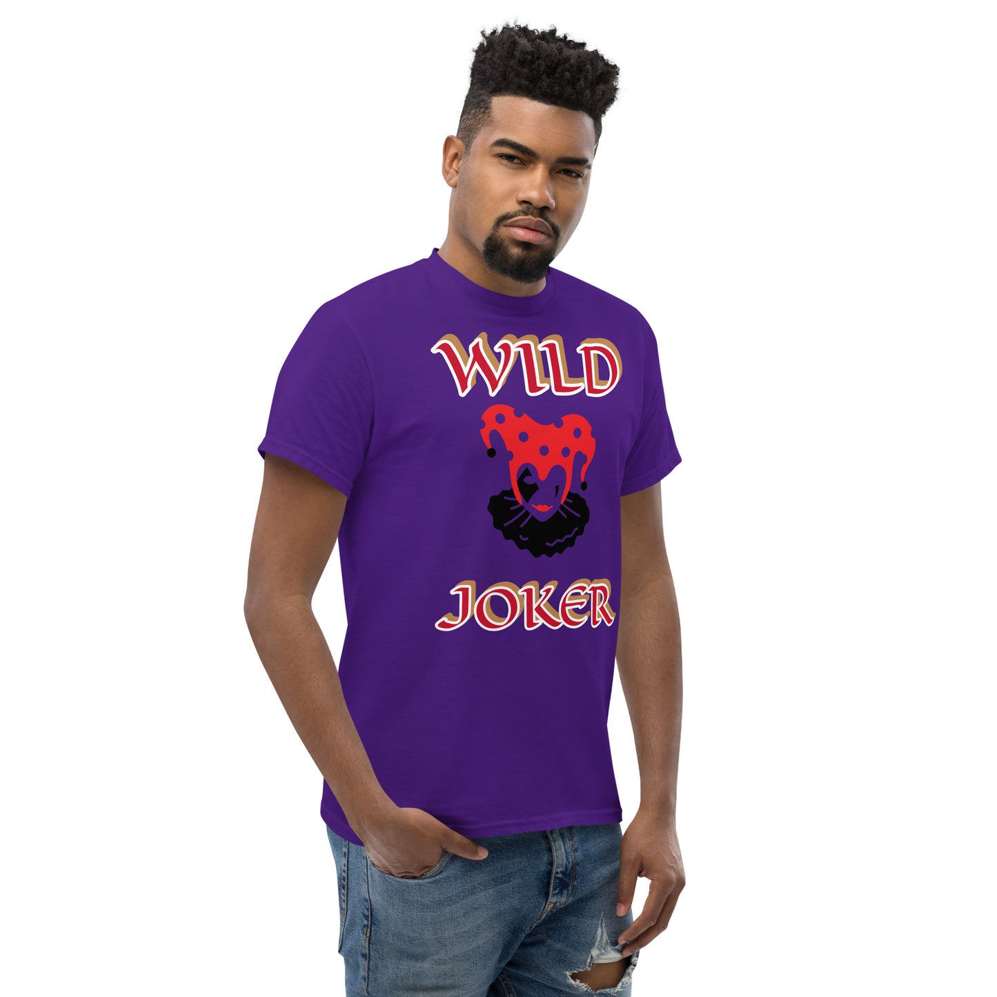 Wild Joker Red 1 Unisex classic tee