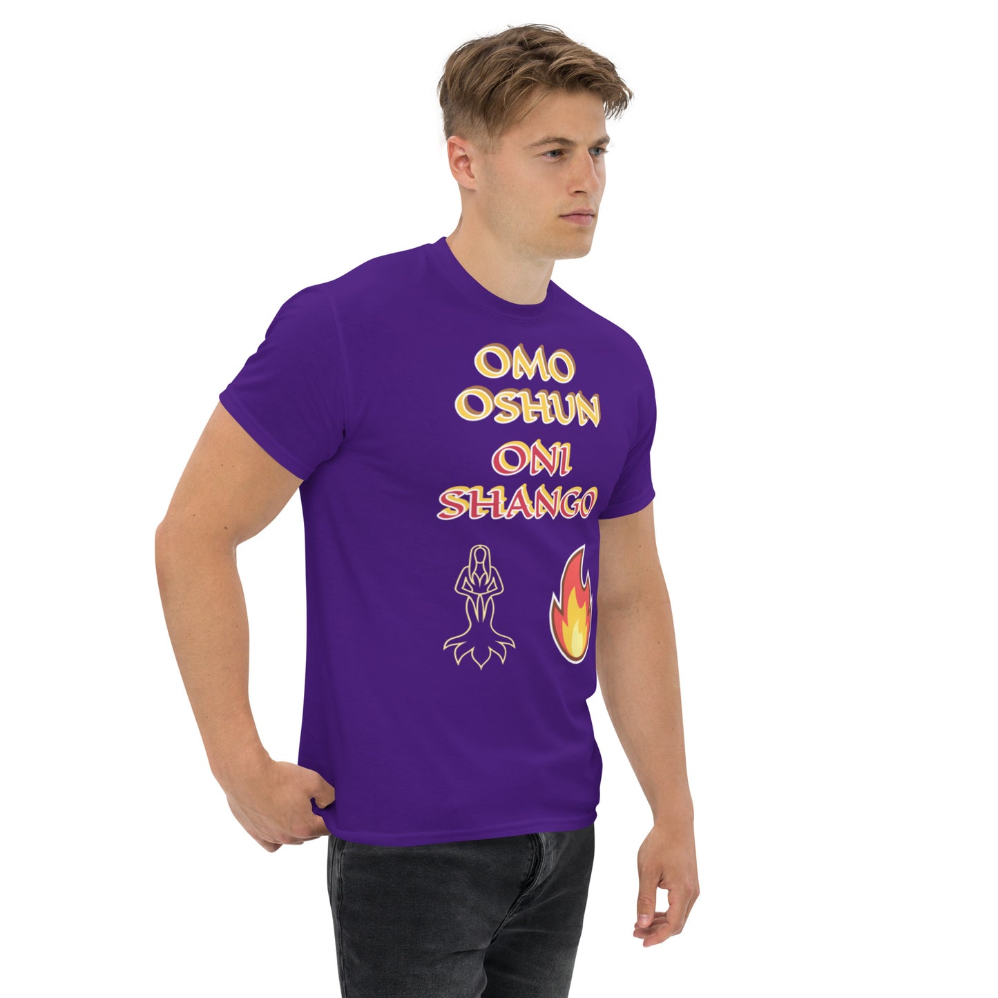 Omo Oshun Oni Shango icon Lucumi Unisex classic tee