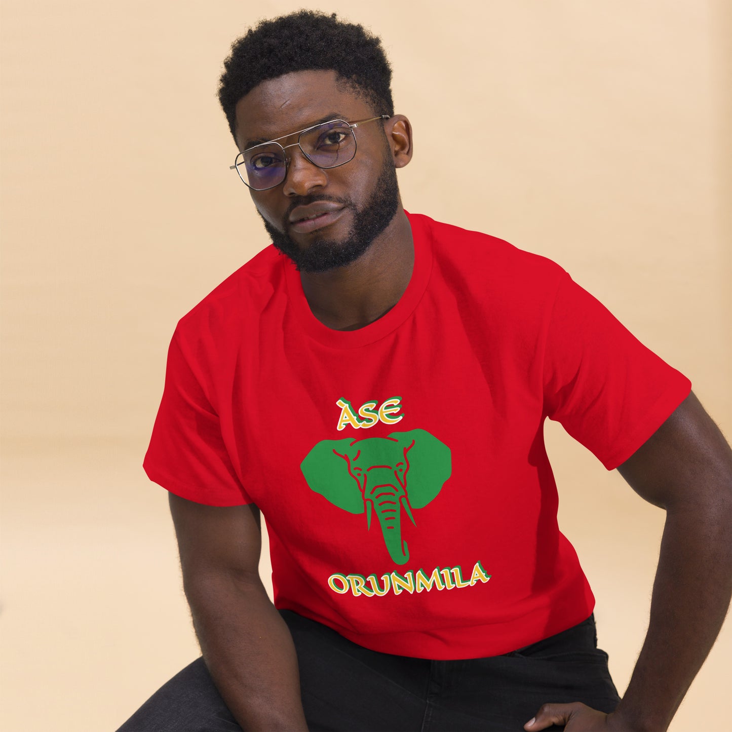 Ase Orunmila Lucumi Reverse 1 Unisex classic tee