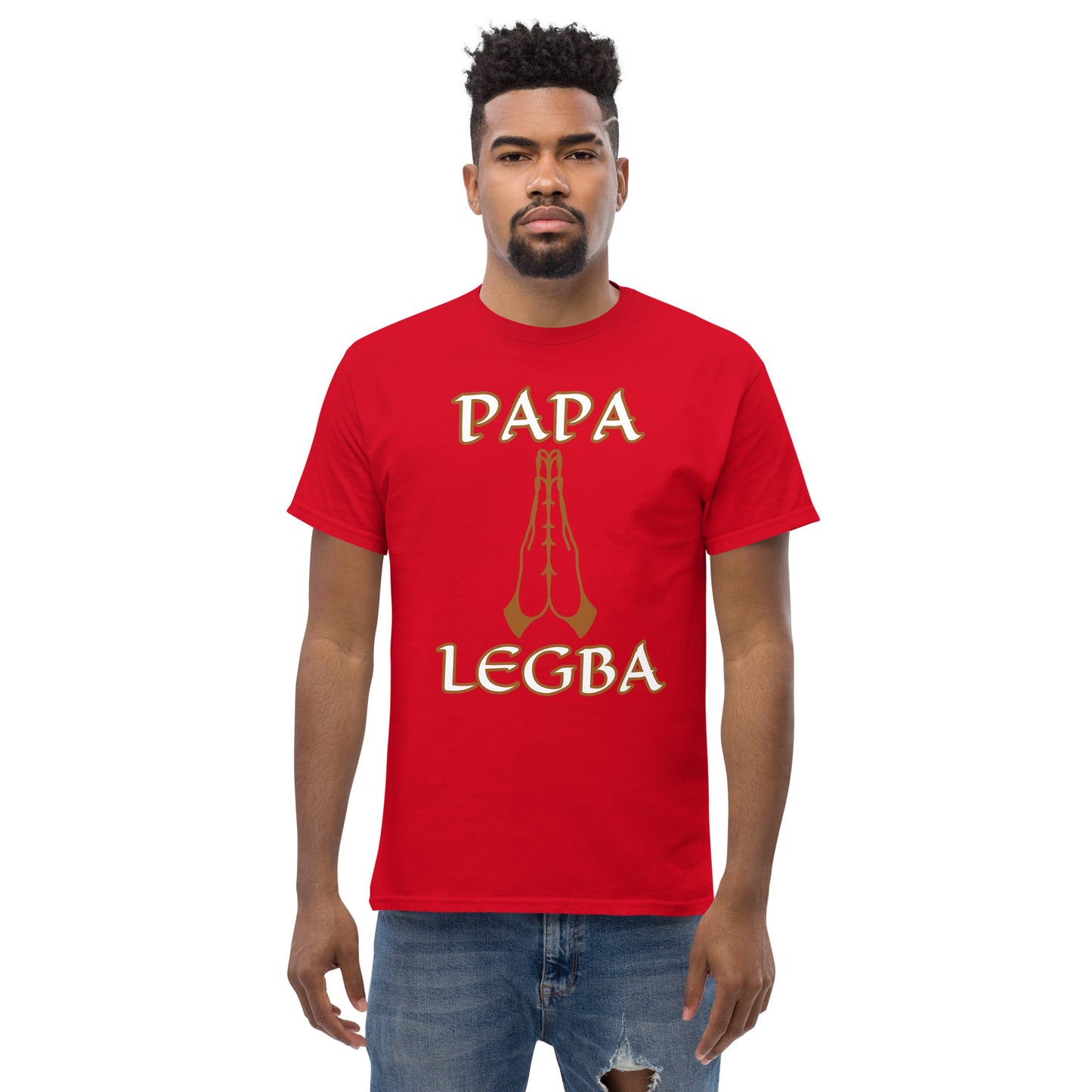 Papa LEGBA hands Unisex classic tee