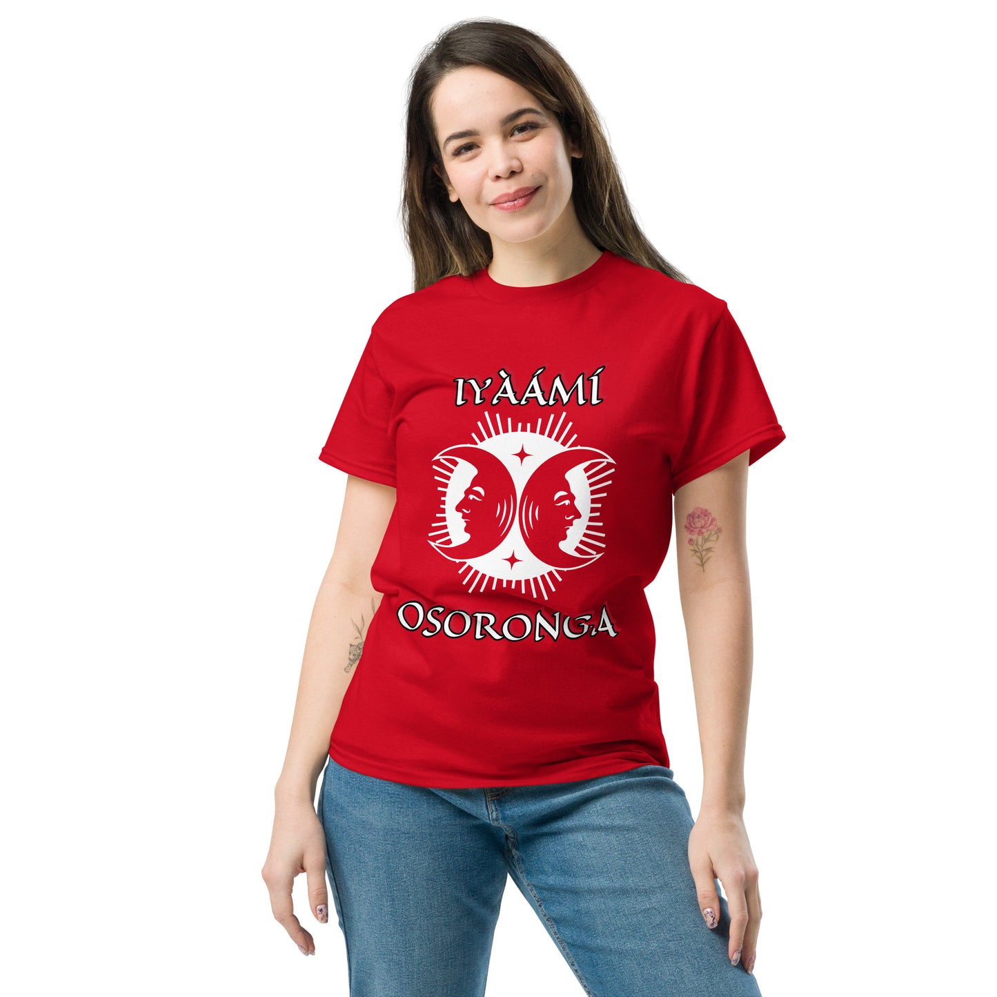 Iyaami Osoronga Funfun 1 Unisex classic tee