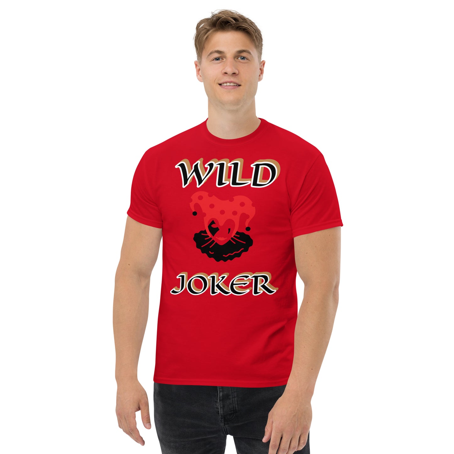 Wild Joker Black 1 Unisex classic tee