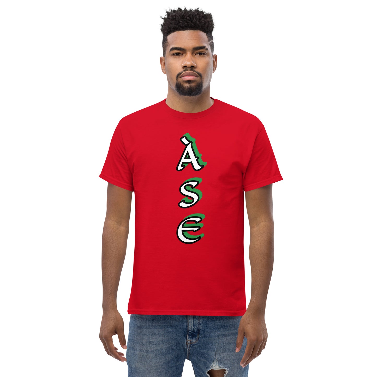 Ase  Aje ju Ogun 2 vertical Unisex classic tee