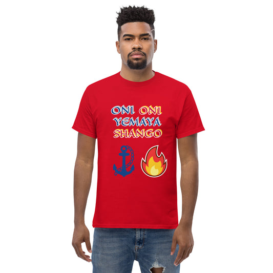 Oni Oni Yemaya/ Shango icon Lucumi Unisex classic tee