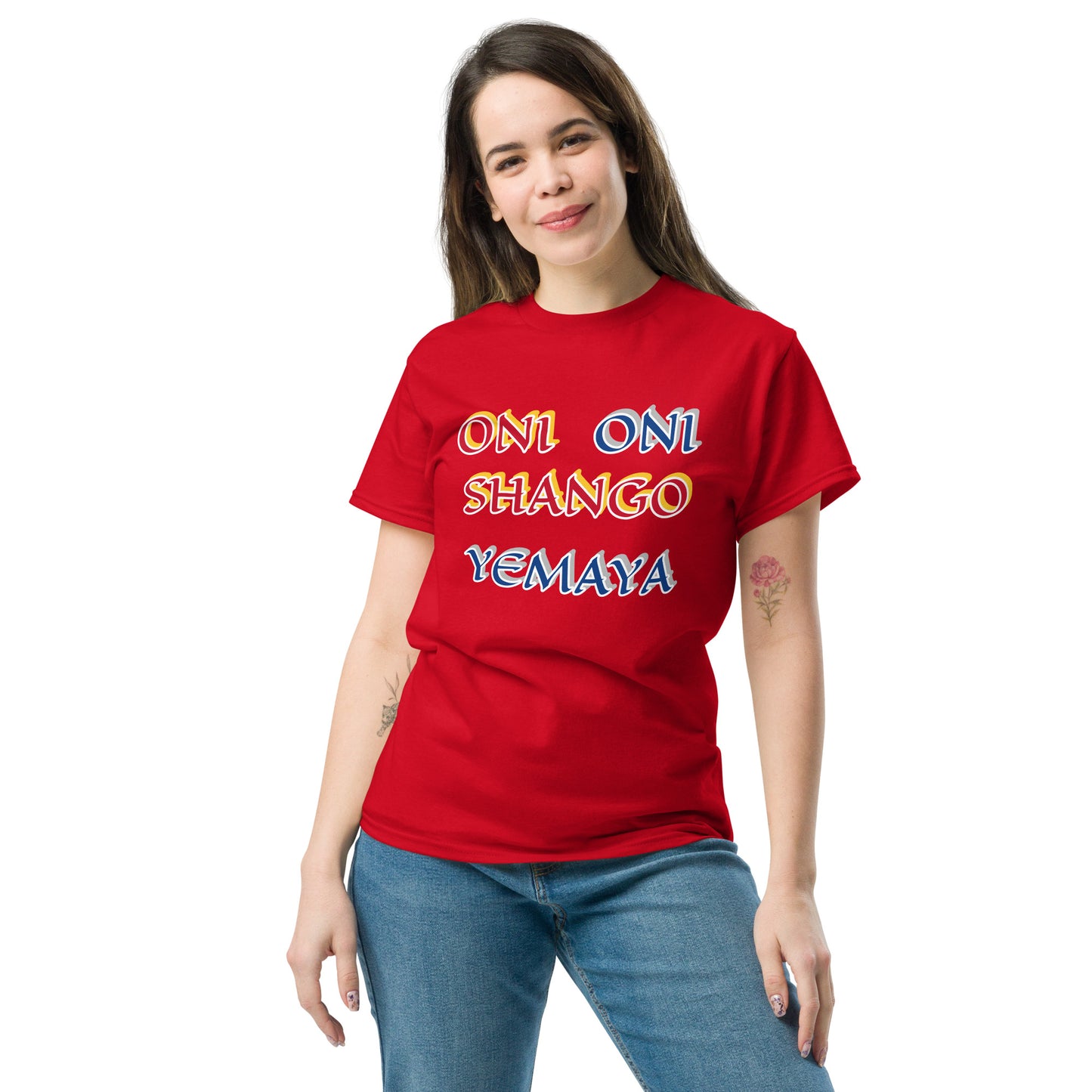 Oni Oni Shango/Yemaya Lucumi Unisex classic tee