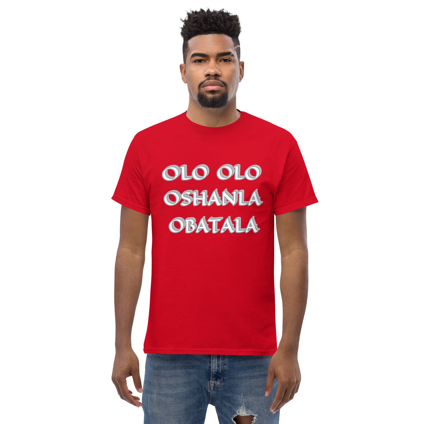 Olo Olo Oshanla Obatala Lucumi Unisex classic tee