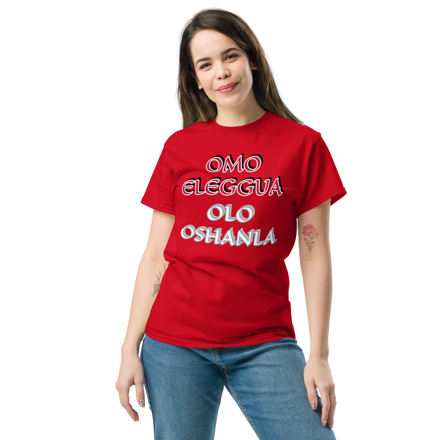 Omo Eleggua Olo OSHANLA Lucumi Unisex classic tee