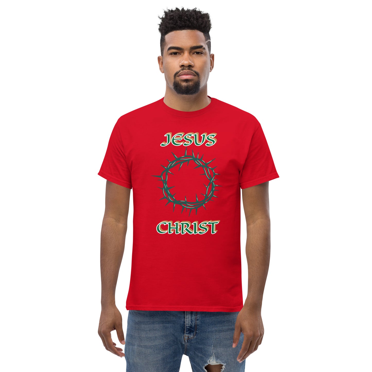 Jesus Christ Crown of Thorns classic tee