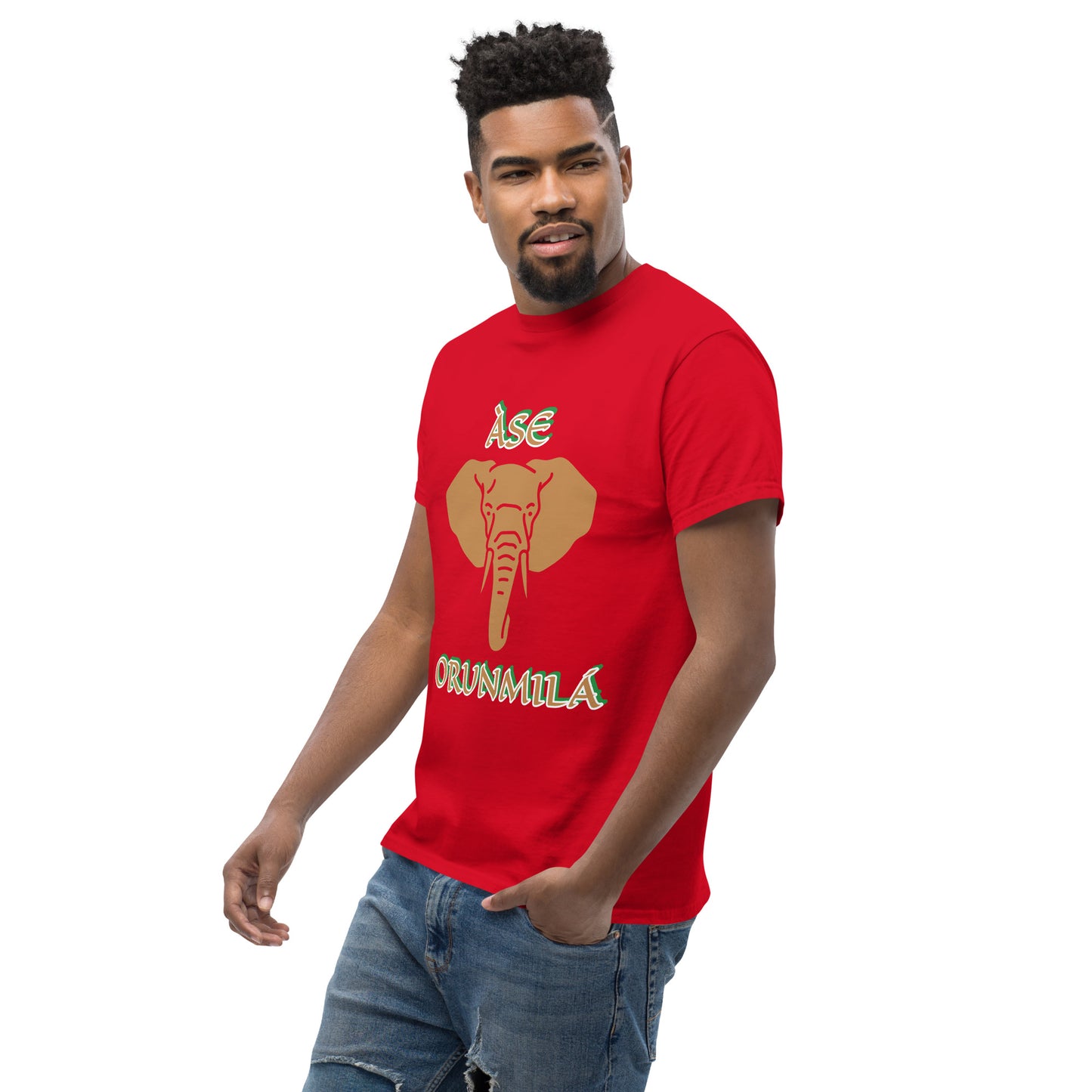 Ase Orunmila Isese reverse Unisex classic tee